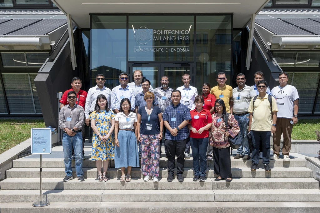 AIUB Delegation Successfully Participates in SOHO Erasmus+ Training Program in by Politecnico di Milano, Italy